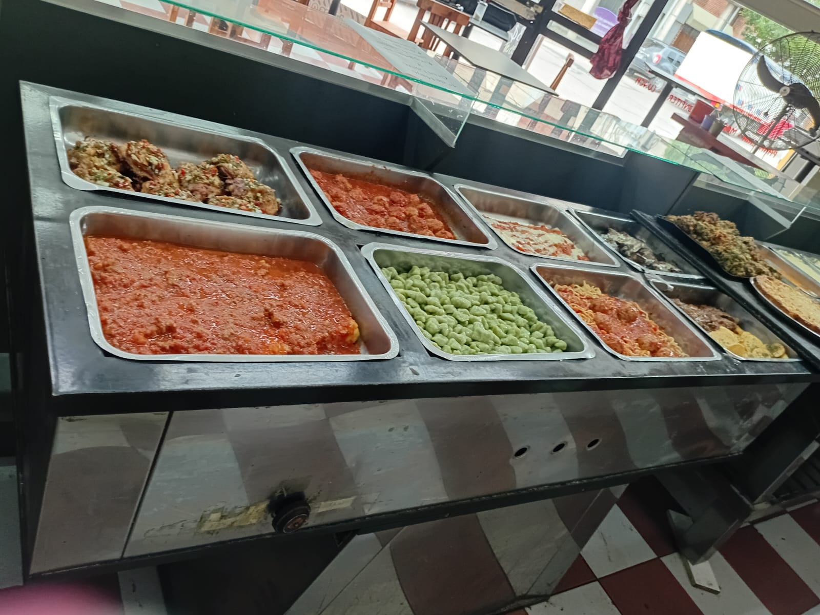 Milanesas y guarniciones